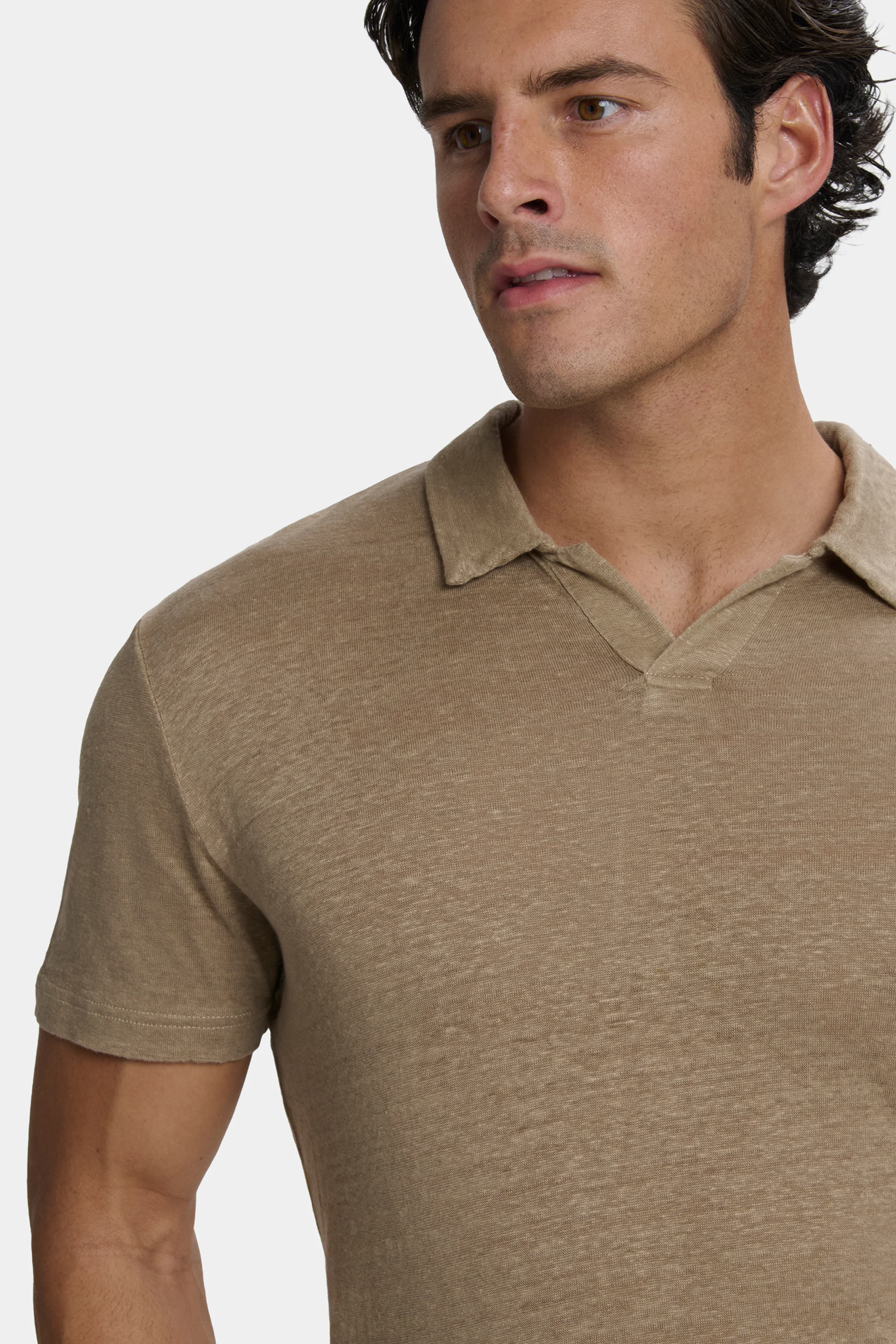 THE CLASSIC LINEN SLIM POLO - Image 12