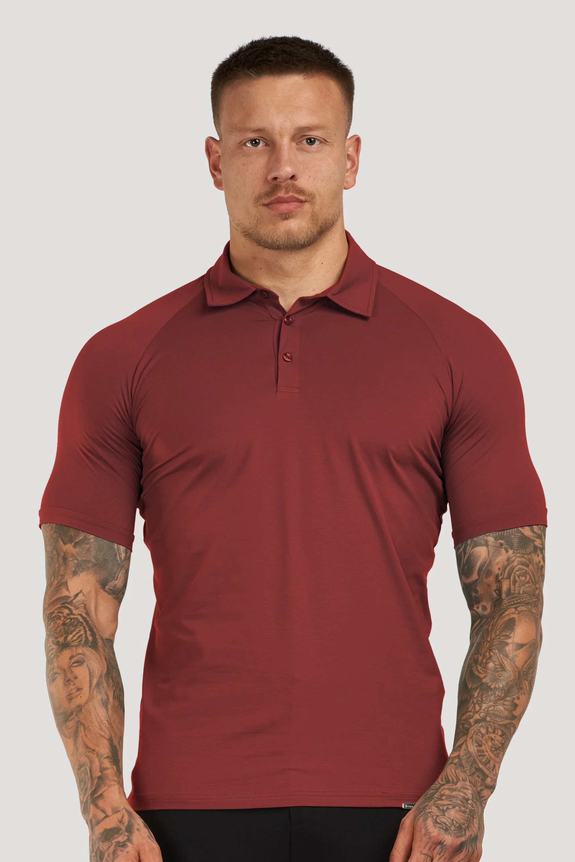 THE MUSCLE BUTTON POLO - Image 25
