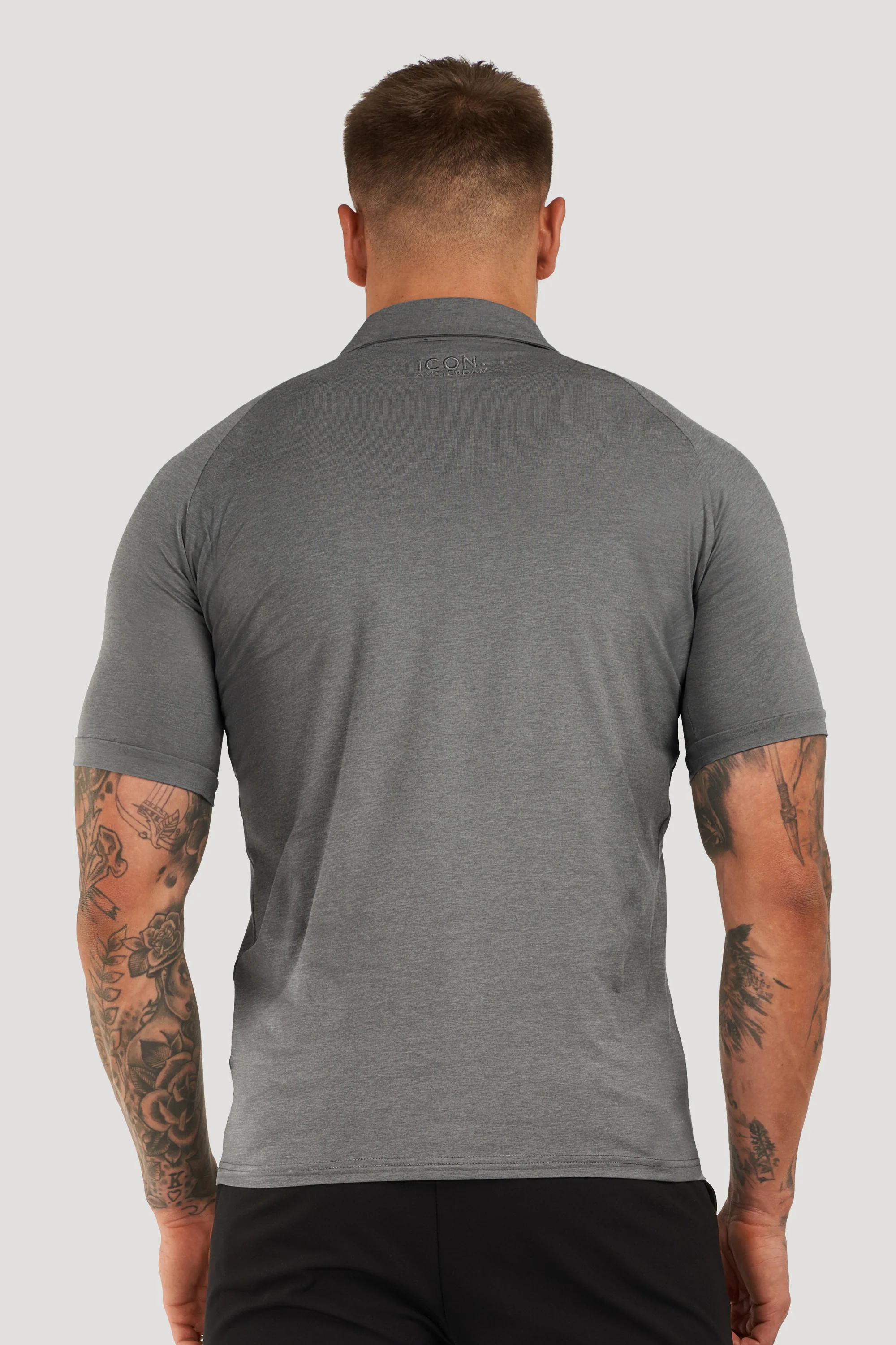 THE MUSCLE BUTTON POLO - Image 32