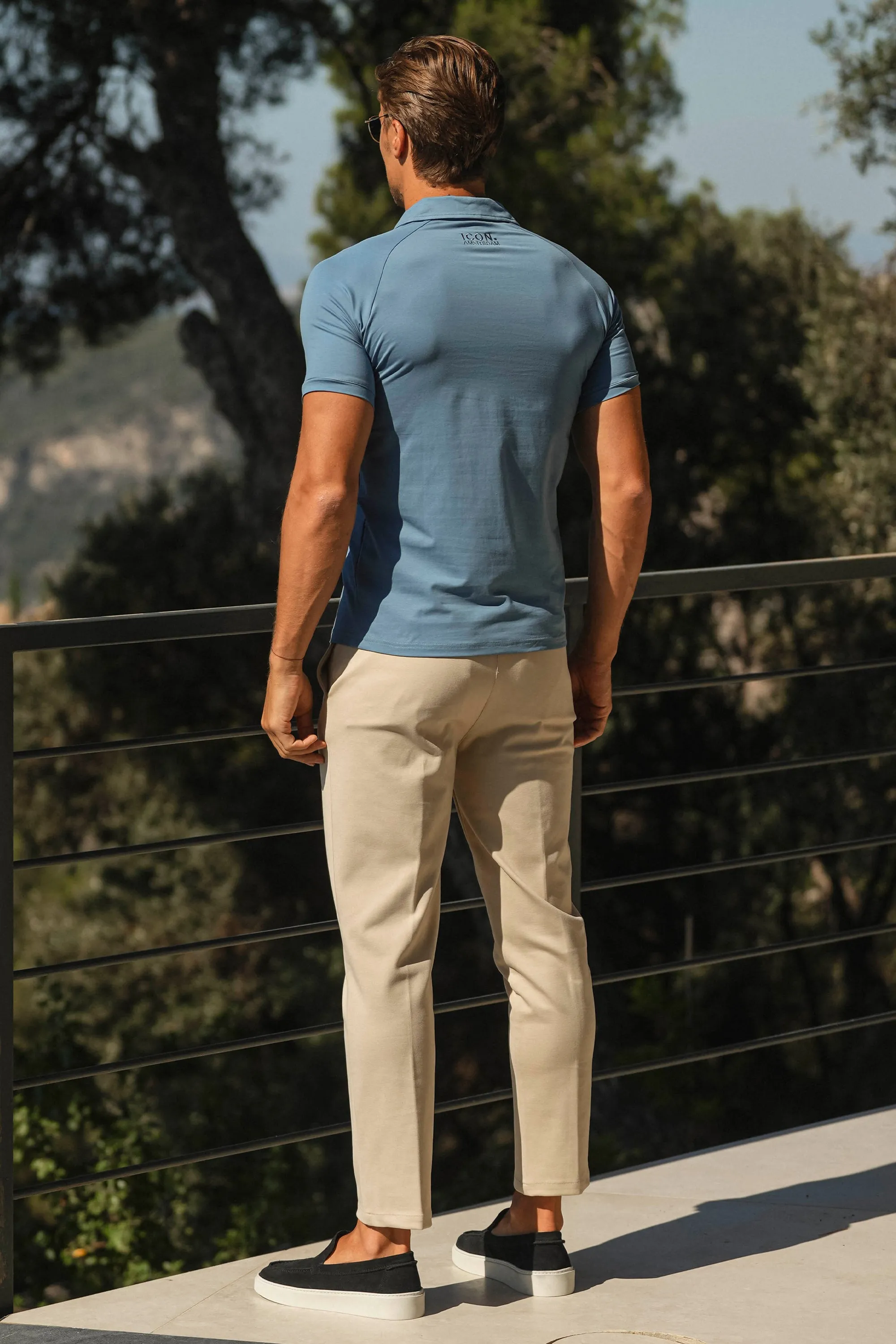 THE MUSCLE BUTTON POLO - Image 41