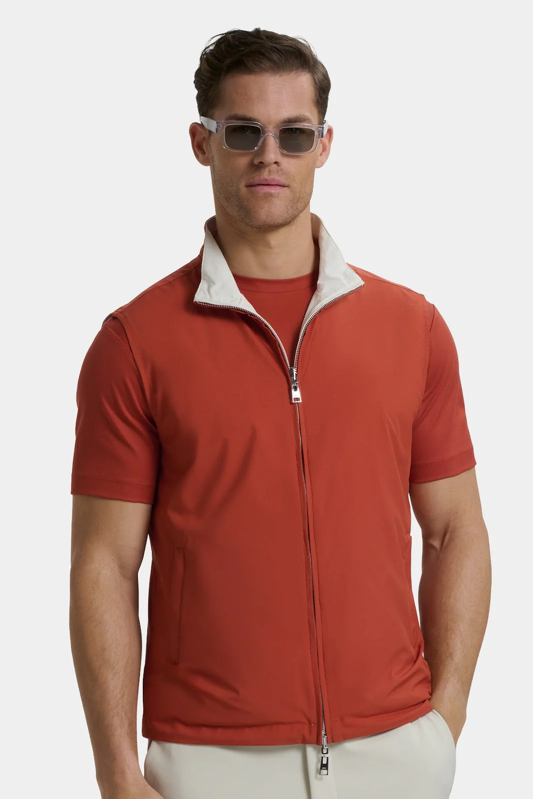 THE ROMA REVERSIBLE BODYWARMER - Image 10