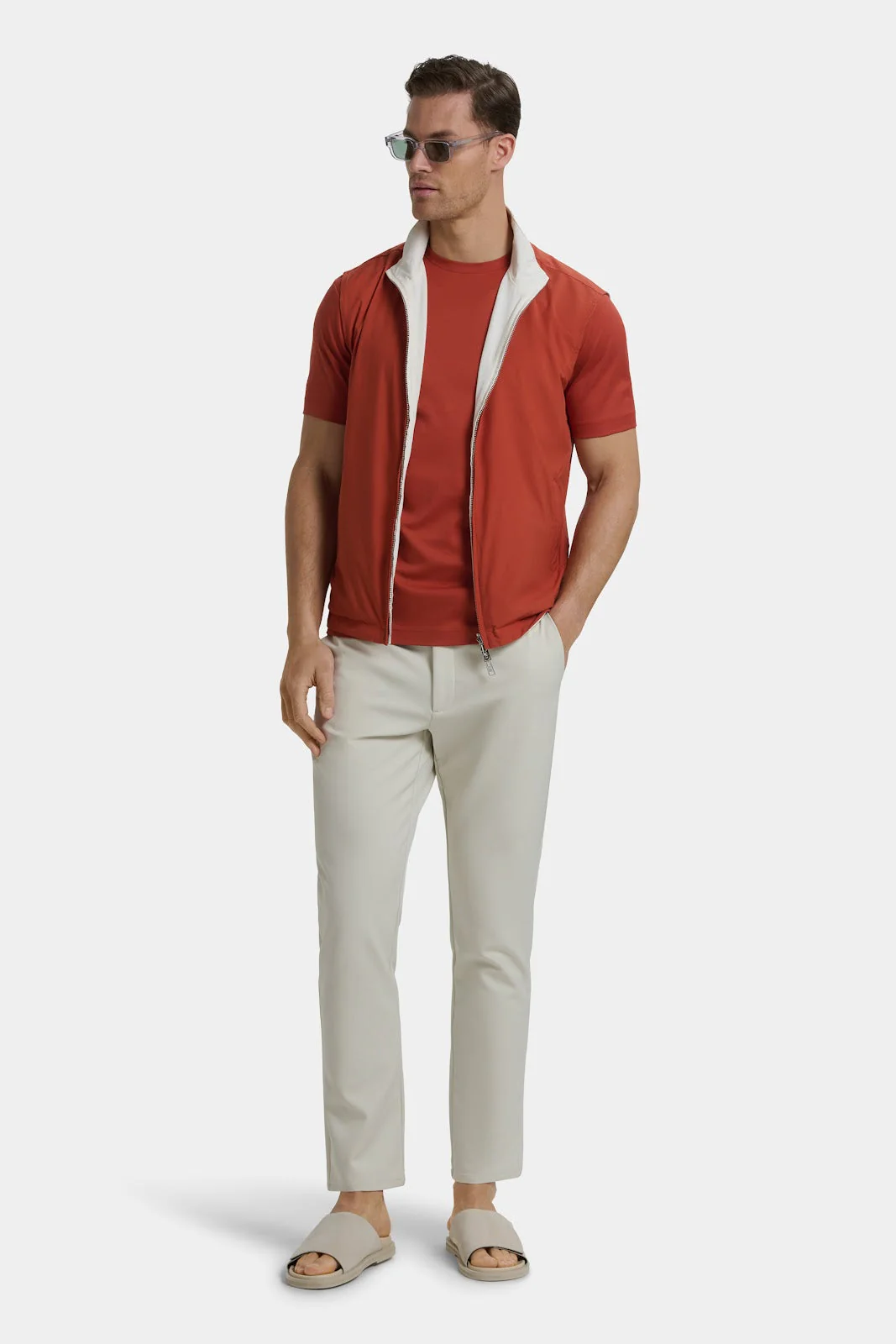 THE ROMA REVERSIBLE BODYWARMER - Image 11