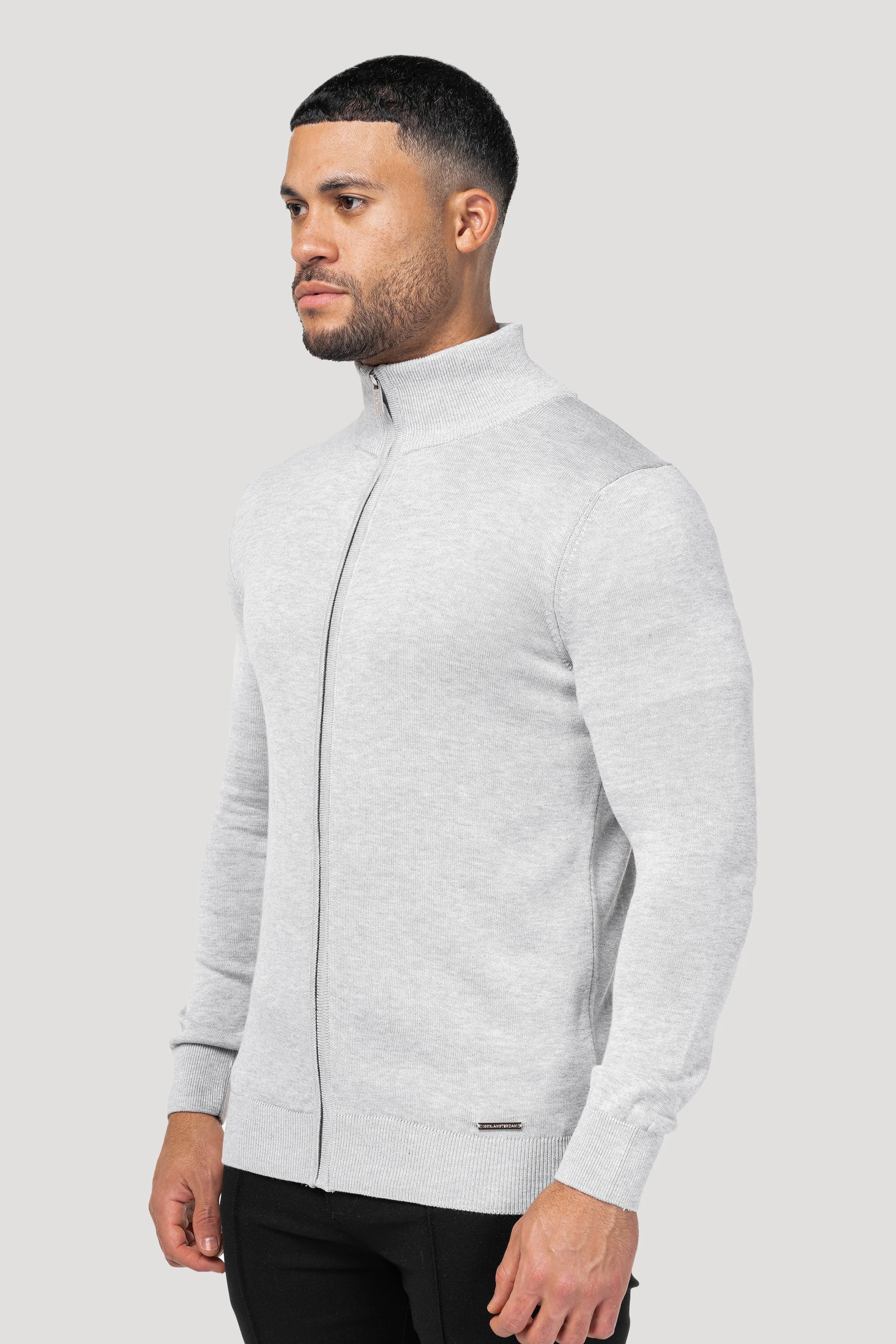 THE SANTONI FULL ZIP SWEATER - Image 10