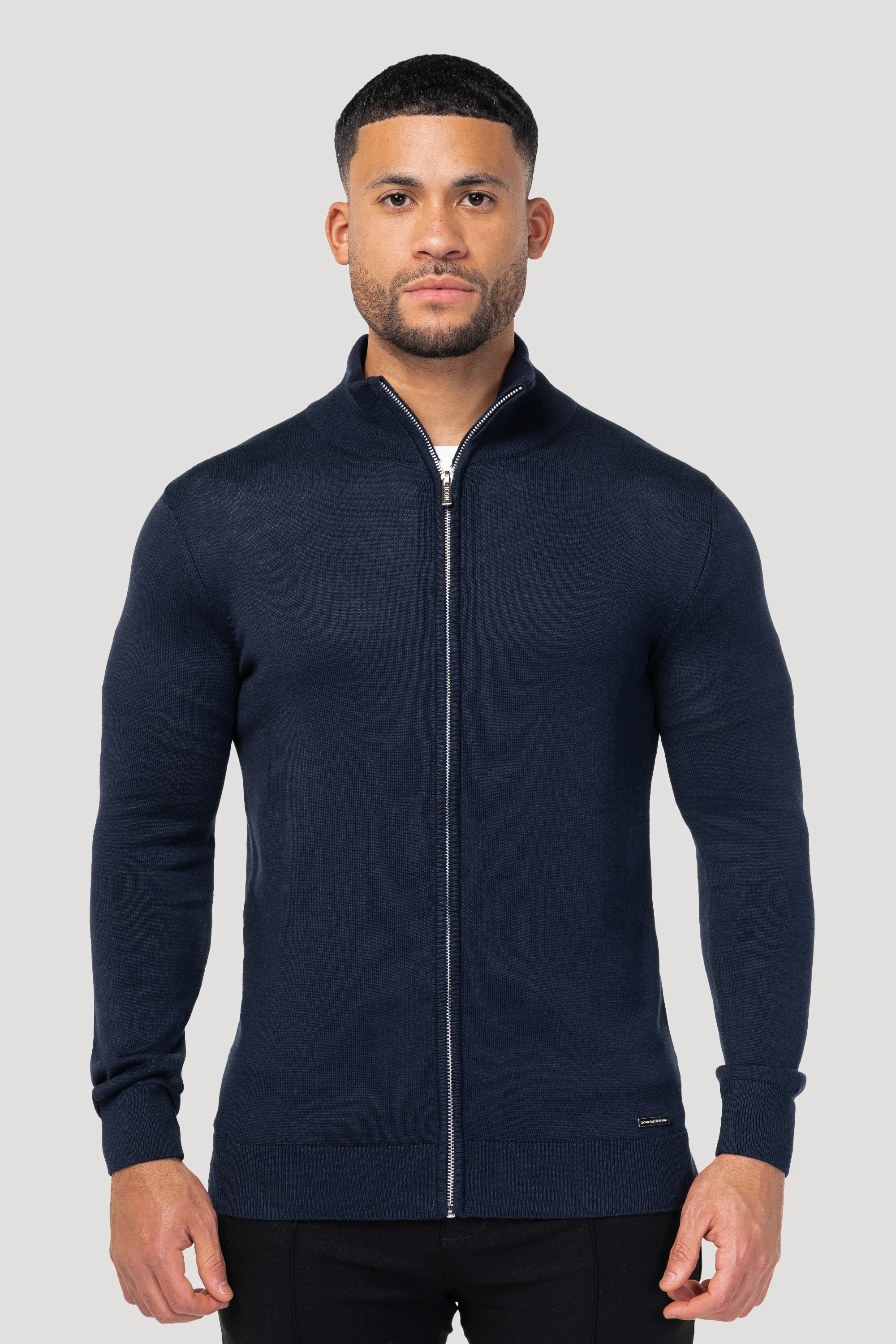THE SANTONI FULL ZIP SWEATER - Image 12