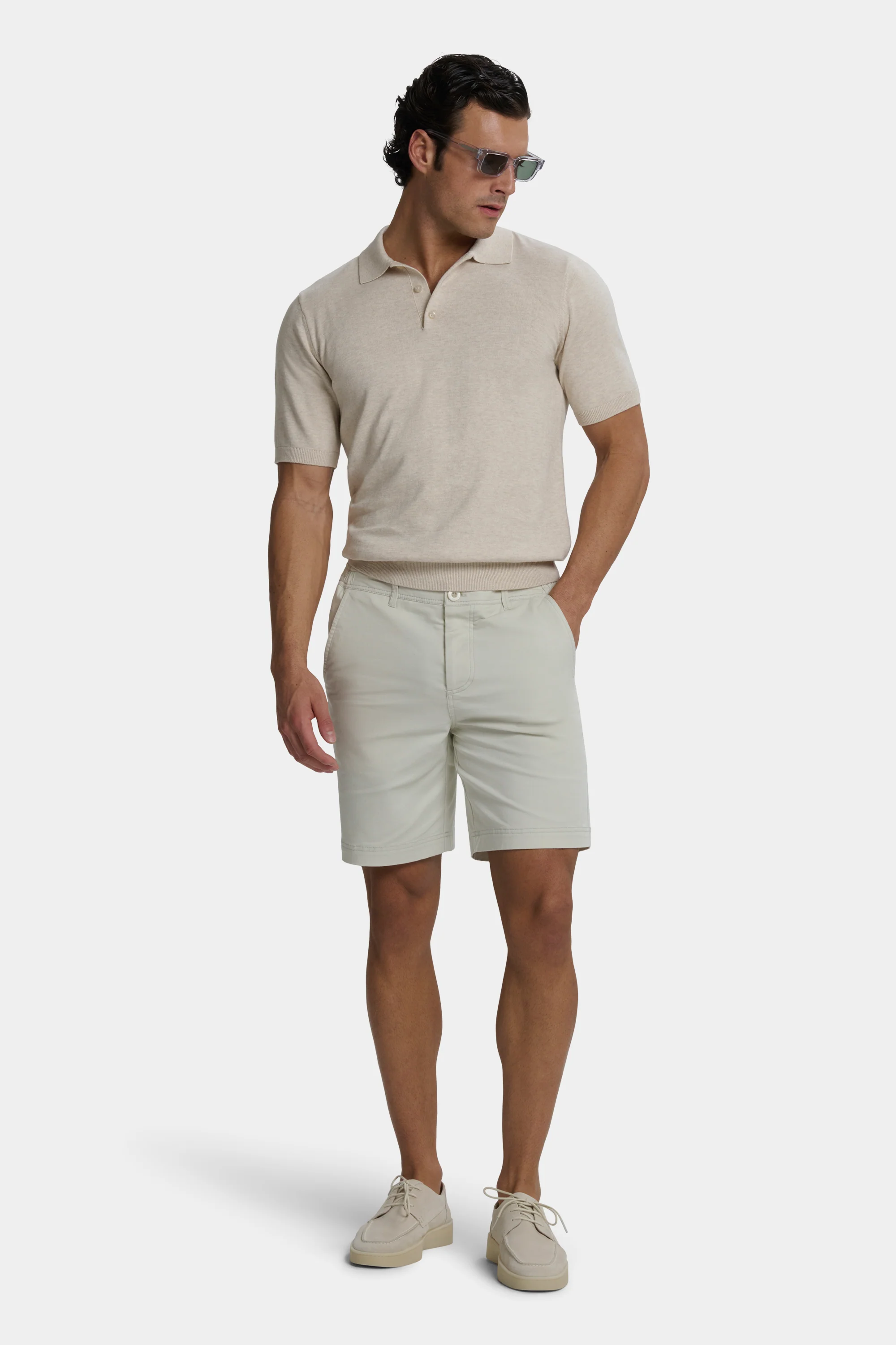 THE SANTONI SHORT SLEEVE POLO - Image 11